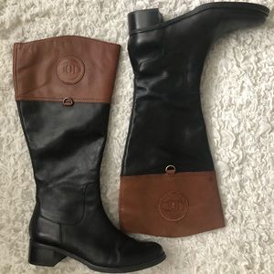 Etiene Aigner [wide shaft] riding boots